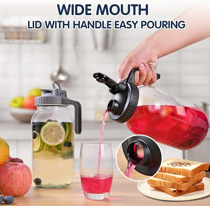 3 Packs 64OZ Glass Pitcher - Image 4