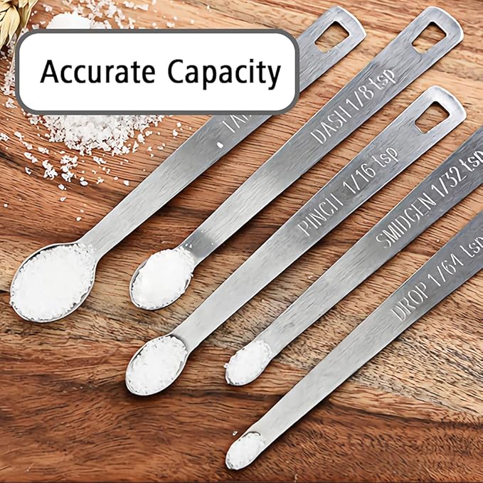 1PCS 1/8 Teaspoon Single Tiny Measuring Spoon, Small Individual Stainless Steel - Image 5