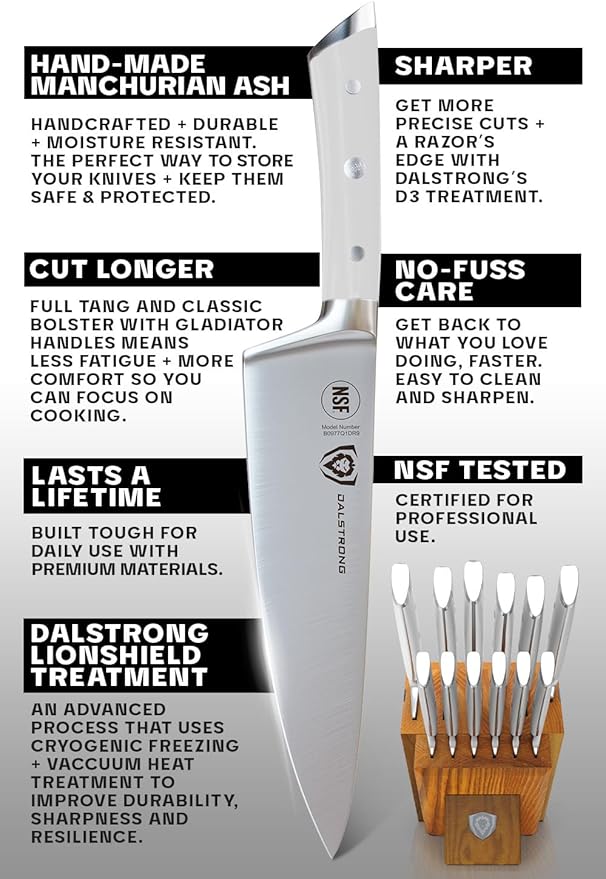 Dalstrong 12-Piece Knife Block Set - Image 6