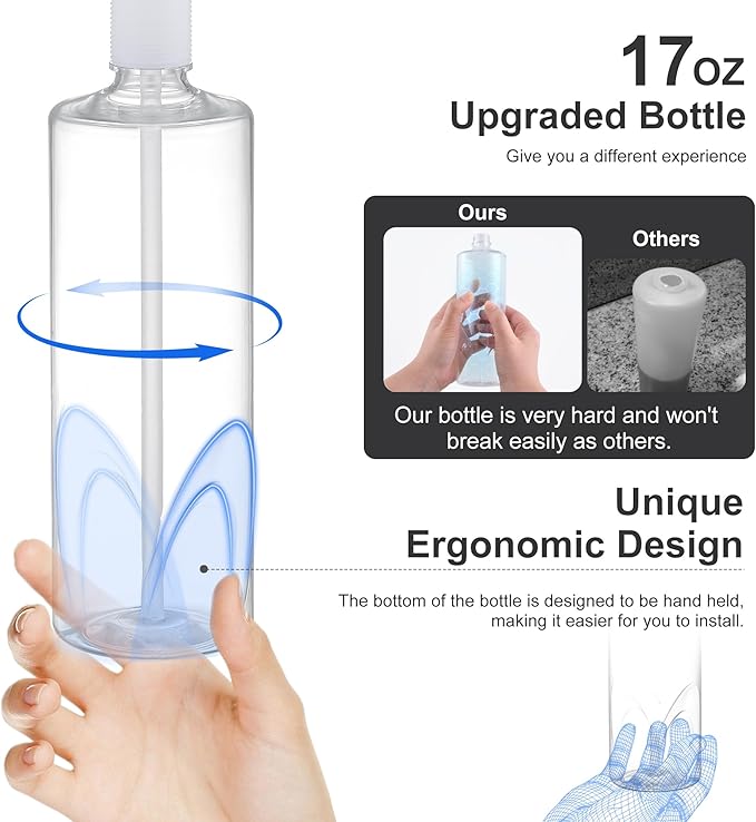 GAGALIFE Kitchen Sink Soap Dispenser Oil Rubbed Bronze, Built in Soap Dispenser - Image 7