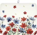 4th of July Floral Dish Drying Mat by Unknown
