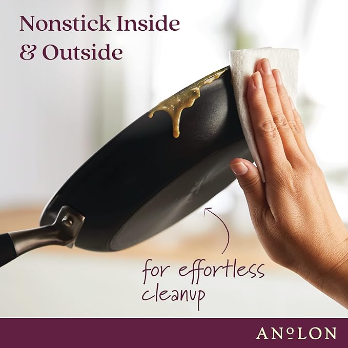 Anolon Advanced Home Hard Anodized Nonstick Sauce Pan/Saucepan - Image 3