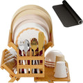 Greenual Bamboo Dish Drying Rack by Greenual