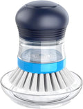 MR.SIGA Soap Dispensing Palm Brush Storage Set, Kitchen Brush by MRSIGA