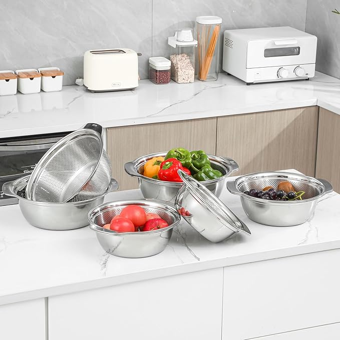 304 Stainless Steel Microporous Colander - Image 4
