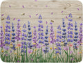 Lavender Floral Dish Drying Mat 18x24 inch Spring Summer Flower Decorative Fast by Giwawa