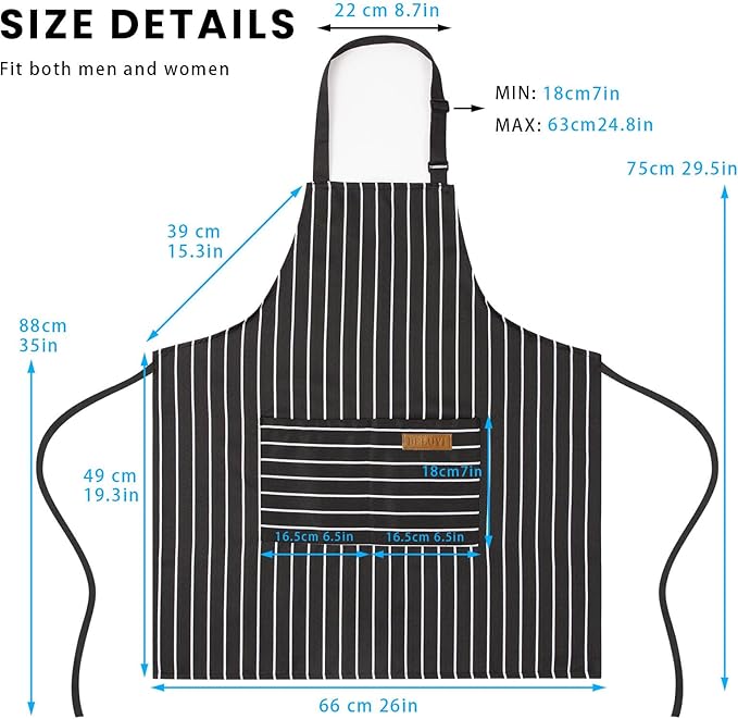 BeLuyi Adjustable Bib Apron - Image 3