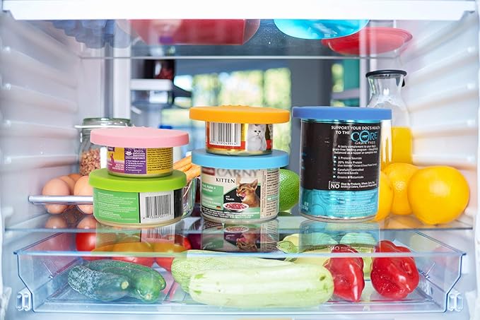 Comtim Pet Food Can Cover Silicone Can Lids - Image 5