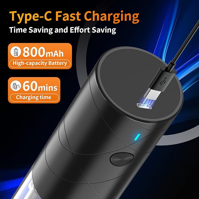 4Pack Electric Salt and Pepper Grinder Set USB Rechargeable - Image 4