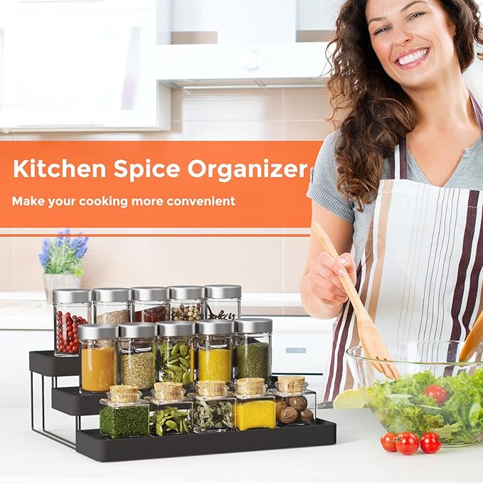 Expandable Spice Rack Organizer - Image 8