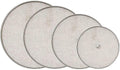 Stainless Steel Mesh Splatter Screen Set, 6-9 inch, 4 Piece Net Lid Covers by Mrigakshi