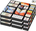 DIMJ Drawer Organizer Clothes, 30 Pack Dresser Organizer, Foldable Closet by DiMJ