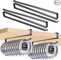 2Pack Tumbler Lid Organizer for Corner Cabinets, Space-Saving Coffee Cup Holder by Unknown