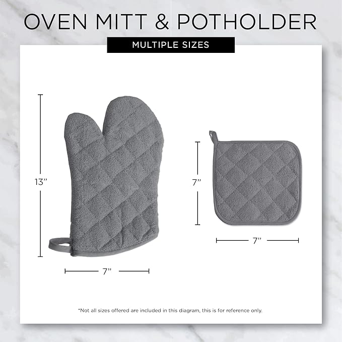 DII Basic Terry Collection Quilted 100% Cotton, 3 Piece - Image 6