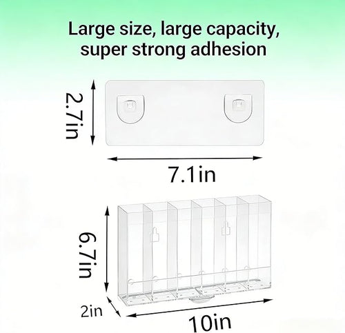 10''Straw Organizer for Cabinet Door - Image 2