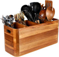 Wooden Kitchen Utensil Holder Organizer by Brightdeer