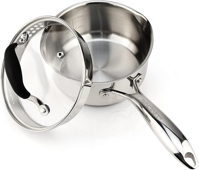 AVACRAFT Stainless Steel Saucepan by AVACRAFT