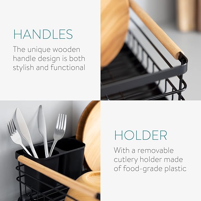 Navaris Dish Drainer Rack - Image 3