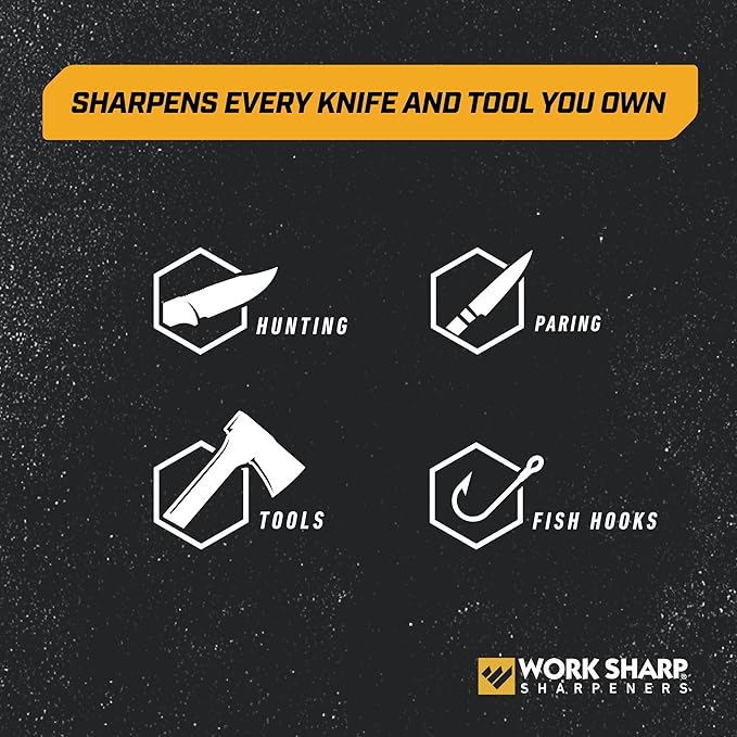 Work Sharp Portable Pivot Knife Sharpener, WSEDCPVT EDC Black - Image 5