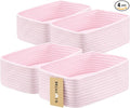 MiniArk Small Storage Baskets for Organizing | Closet Organizer Bins | Shelf by MiniArkStorageBasketsHome