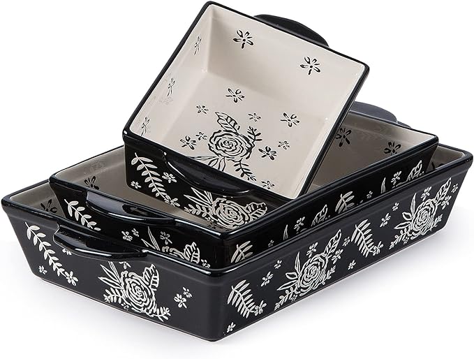 Wisenvoy Casserole Dishes For Oven Baking Dish Ceramic Casserole Dish Lasagna by wisenvoy