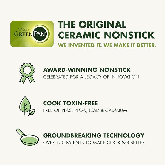 GreenPan Silicone Solid Spoon, Mixing Stirring Serving, Cooking Kitchen Utensil - Image 6