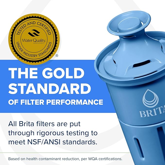Brita Filter Replacements for Water Pitchers and Dispensers, NSF Certified to - Image 5