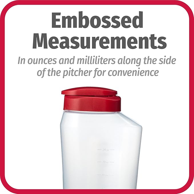 GoodCook 1 Quart Bottle – BPA Free Mixing Pitcher - Image 7