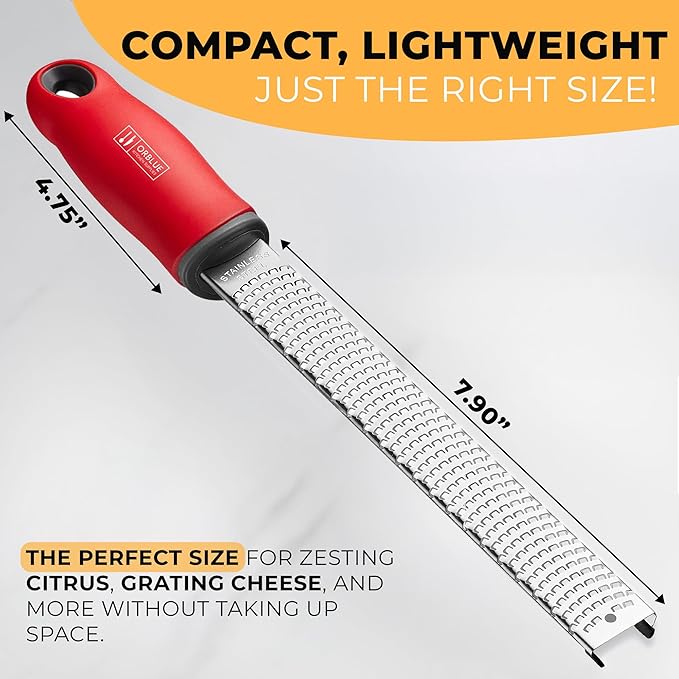 Orblue Lemon Zester & Cheese Grater - Image 2