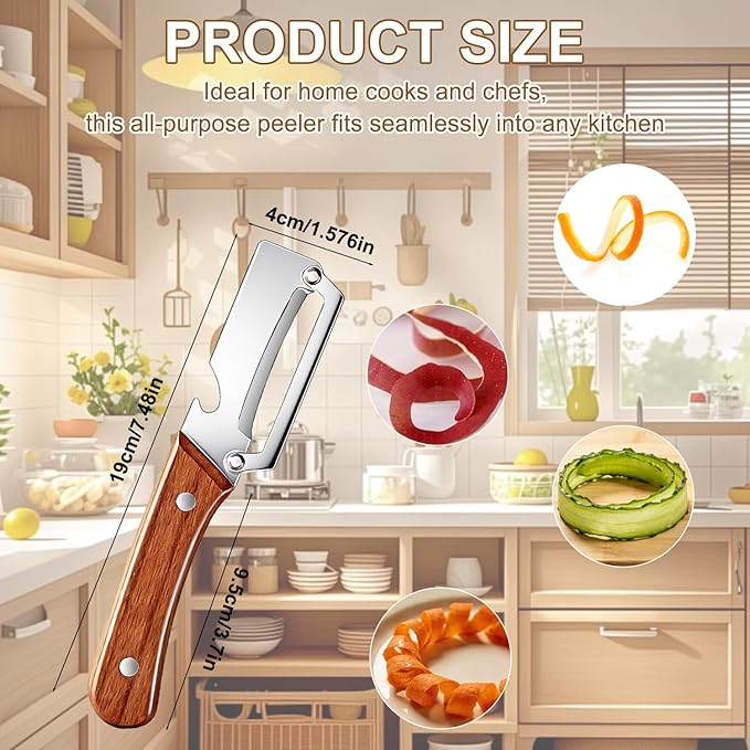 2PCS Multi Functional Premium Vegetable Peeler - Image 7
