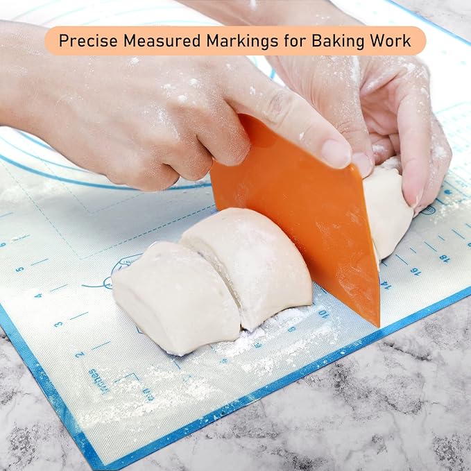 Silicone Pastry Mat with Measurement, Baking Mat - Image 5