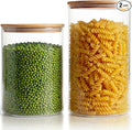 HomArtist Extra Large Glass Flour and Sugar Storage Containers by HomArtist