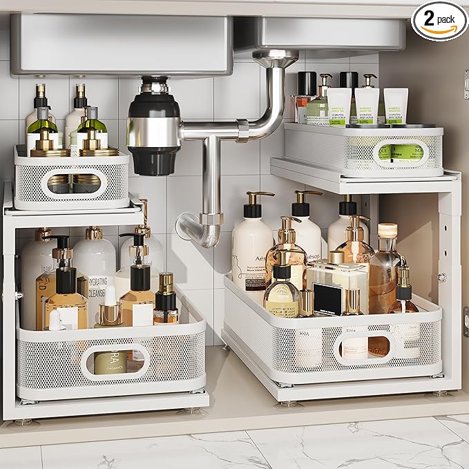 2 Pack Under Sink Organizer by Corbyles