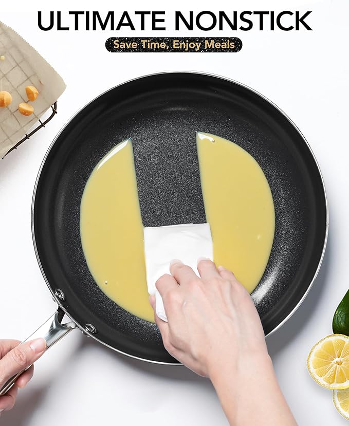 MICHELANGELO Non Stick Frying Pan - Image 5