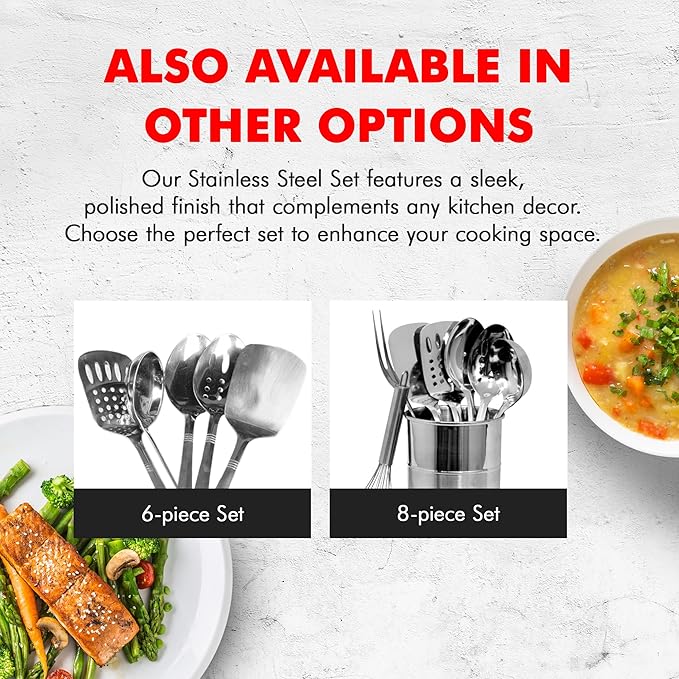 Chef Craft Select Cooking Ladle, 11.5 inch, Stainless Steel - Image 7