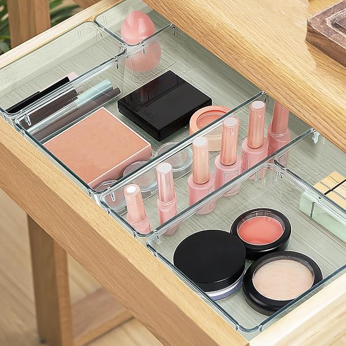 StorMiracle 16 PCS Drawer Organizer Set, 5 Varied Size Bathroom and kitchen - Image 5