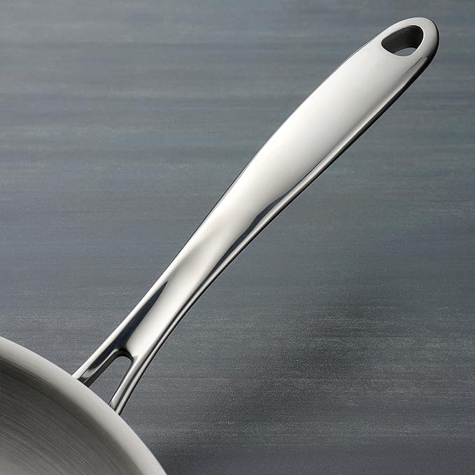 Tramontina Boston Tri-Ply Clad Stainless Steel 8-Inch Small Frying Pan - Image 4