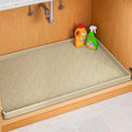 Jin&Bao Waterproof Under Sink Mat 25" x 19", Thick Silicone Mat Cabinet by Jin%26Bao