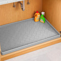 Jin&Bao Waterproof Under Sink Mat 25" x 19", Thick Silicone Mat Cabinet by Jin%26Bao