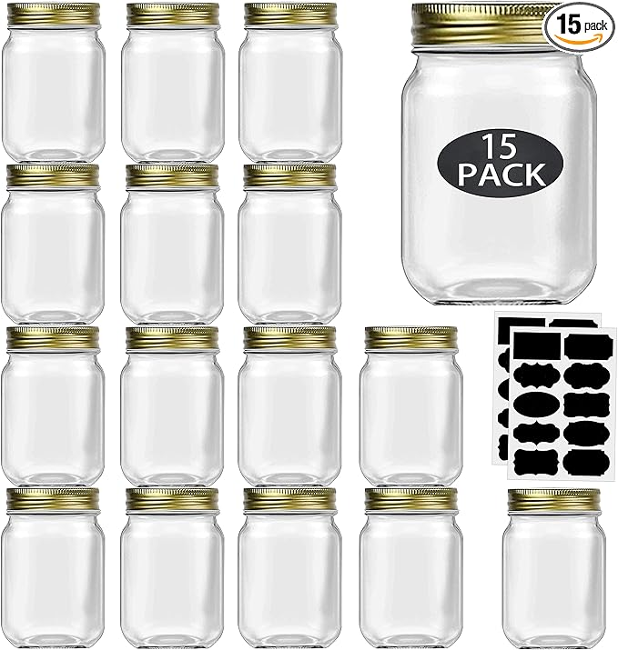 Rainforce 16 oz Mason Jars by Rainforce