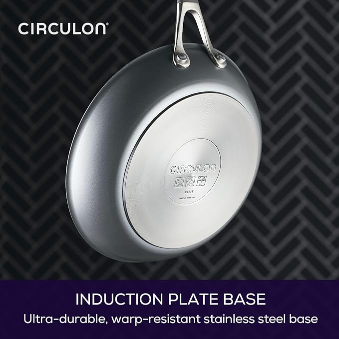 Circulon A1 Series with ScratchDefense Nonstick Induction Frying Pan Set - Image 7