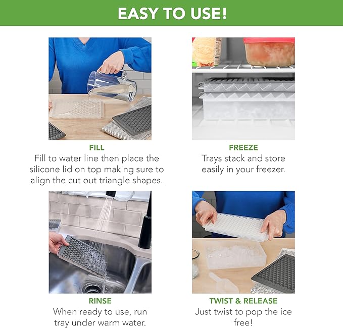 Tovolo Mini Ice Cube Tray Set - Image 3