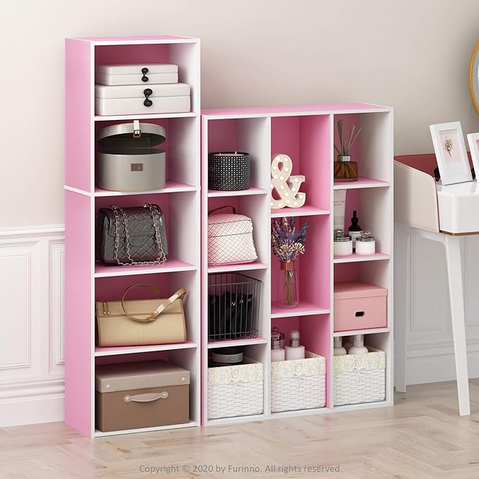 Furinno LUDER Book Shelf, 5-Tier Bookshelf, Bookcase - Image 10