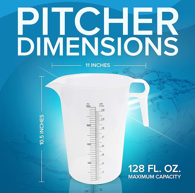 ACCUPOUR 8oz Measuring Pitcher, Pool and Lawn - Image 8