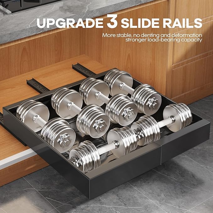 Seinloes 2Pack Expandable Pull Out Cabinet Organizer 21"Deep - Image 6