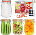 32 oz Wide Mouth Mason Jars by Encheng
