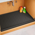 Jin&Bao Waterproof Under Sink Mat 25" x 22", Thick Silicone Mat Cabinet by Jin%26Bao