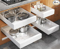 Seinloes 4 Pack Expandable Pull Out Cabinet Organizer 21" Deep by Seinloes