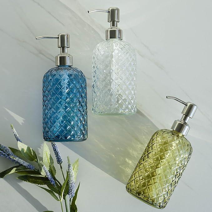 JASAI 18Oz Tea Green Soap Dispenser - Image 7
