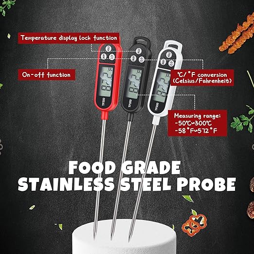 Copkim 6 Pcs Meat Food Thermometer Food - Image 4